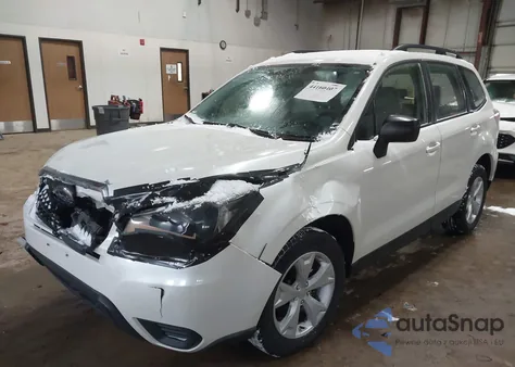 2015 Subaru Forester 2.5I из США, поврежденный, VIN JF2SJABC1FH552489